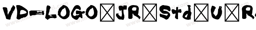 VD-LOGO JR Std U Reg字体转换